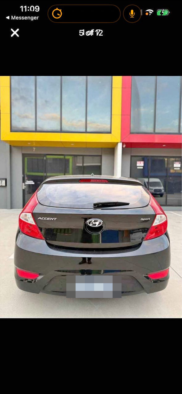 2019 Hyundai Accent, photo 2 of 2