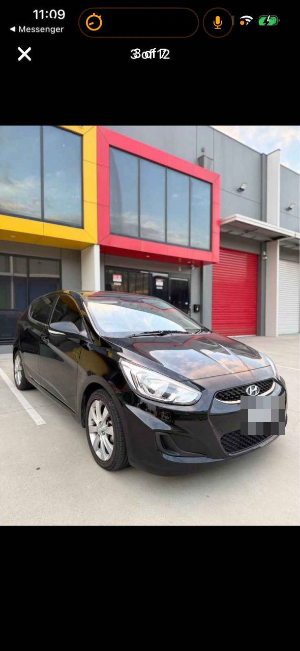 2019 Hyundai Accent, photo 1 of 2